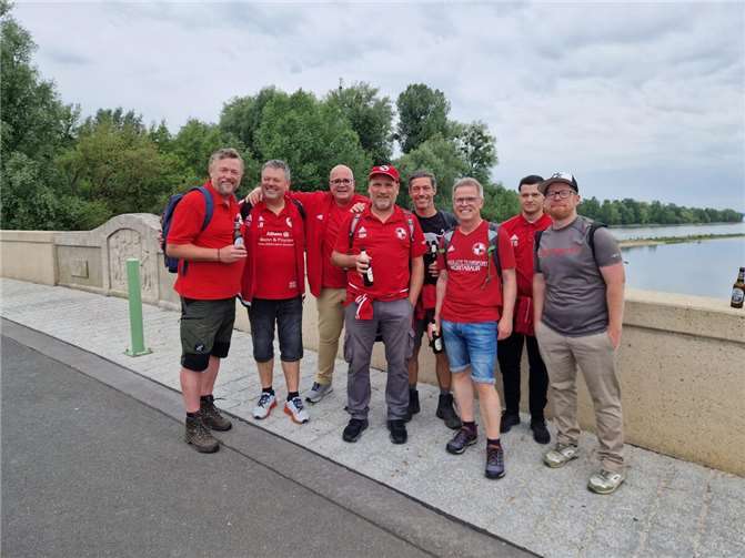 Vatertags Tour mit Zwischenstopp in Bad Honnef.  Foto:privat