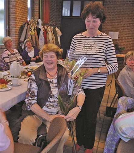 Verabschiedung von Frau Held als kfd-Mitarbeiterin.privat