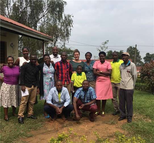 Verabschiedung von Kollegen und Freunden. „Es wird kein Abschied für immer sein“, betont Lisa.  privat