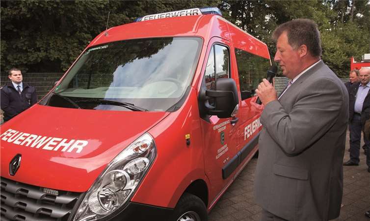 Verbandsbürgermeister Horst Rasbach ließ noch einmal die Beschaffungsgeschichte Revue passieren. WT
