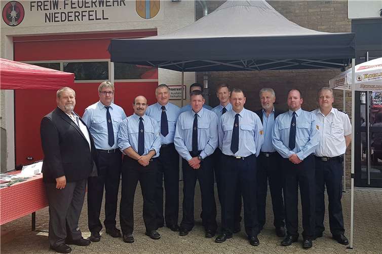 Verdiente Kameraden wurden befördert.Foto: privat