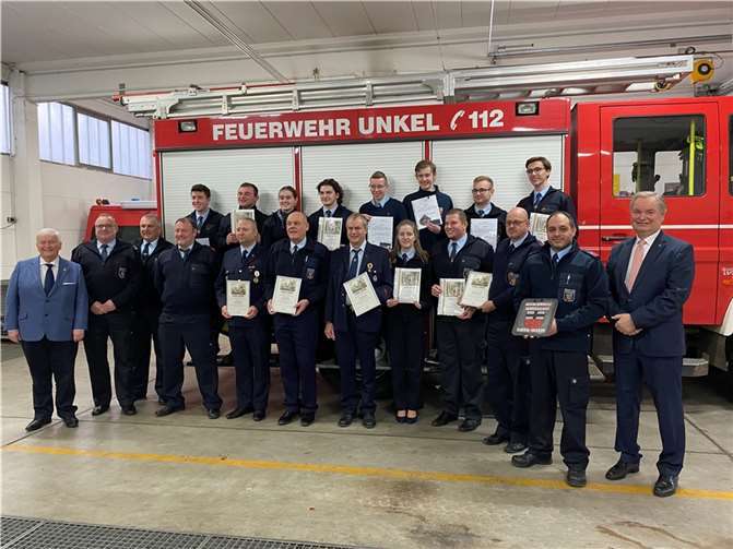 Verdiente Kameraden wurden geehrt.  Foto: WL a.D. H.-J. Fröhlich
