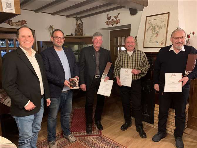 Verdiente Mitglieder wurde geehrt.