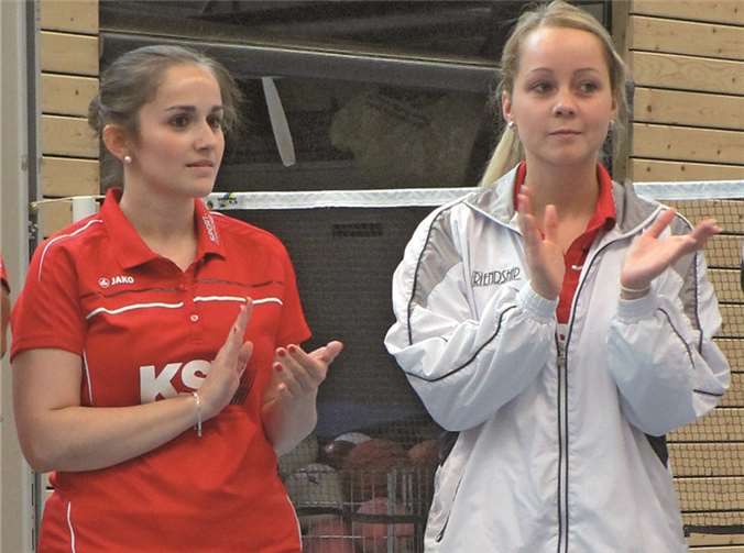 Verdienten in Fischbach Beifall: Arzane Bunjaku/Sarah Kämpf.privat