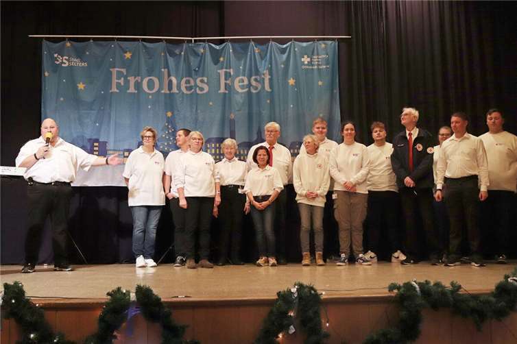 Verdienter Applaus für das Helferteam des DRK-Ortsvereins Selters.