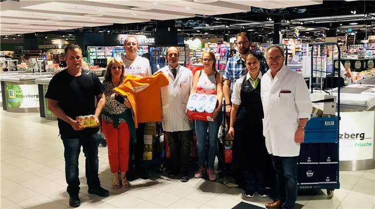 Verdreifachte den gesammelten Betrag der Kirchengemeinden: EDEKA-Kaufmann Konrad Kreuzberg.privat