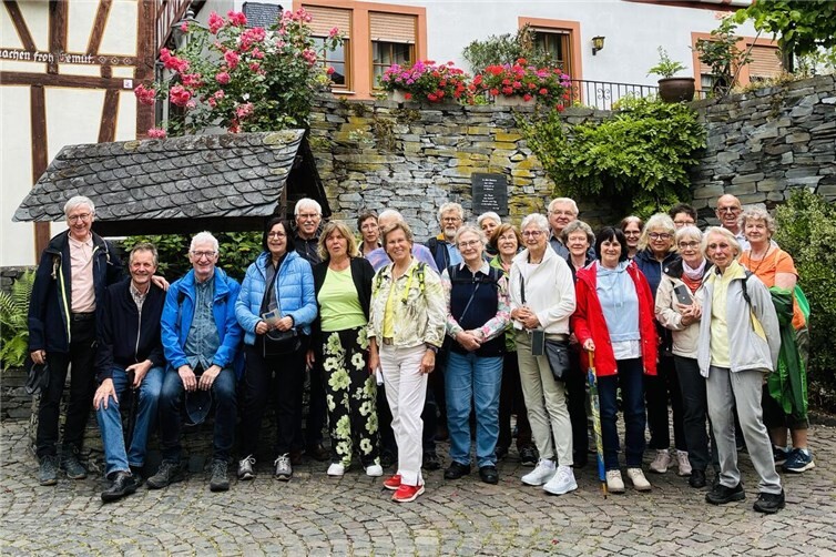 Verein plus/minus 60 aktiv unterwegs in Bacharach
