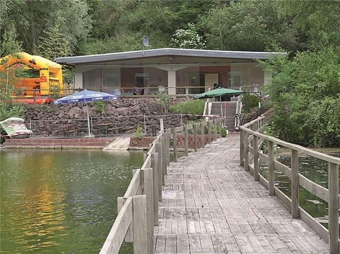 Vereinsgelände am Mühlenteich. privat