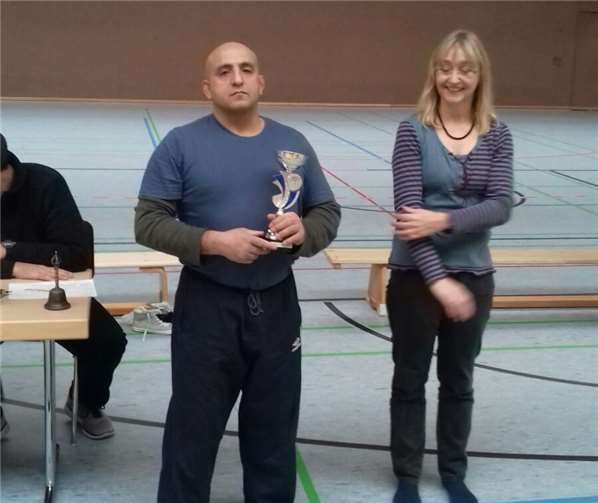 Vereinsmeister wurde Rowan Schreurs, gefolgt von Daniel Sieben, beides aktive Kämpfer. Tobias Lindemann belegte einen guten dritten Platz, obwohl er erst seit einem halben Jahr Judo macht.privat