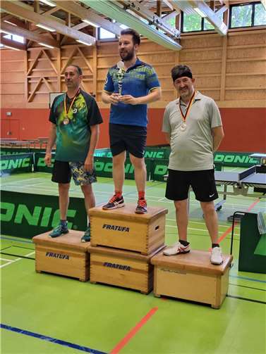 Vereinsmeisterschaften 2022: Podest der Herren. Fotos: privat