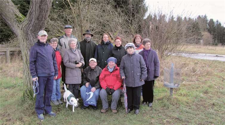 Vereinsmitglieder wie auch Gäste nahmen an der gelungenen Wanderung und netter Einkehr teil.privat