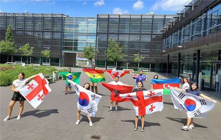 Vereint in Vielfalt – Die Gastudierenden hatten ein gelungenes Semester . Foto: privat