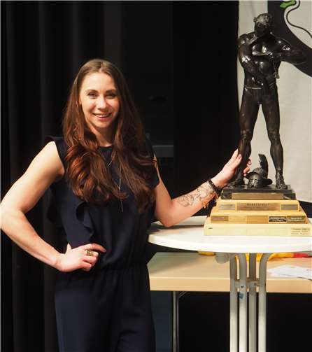 Verena Hommer wurde Sportlerin des Jahres Verena Hommer wurde Sportlerin des Jahres.