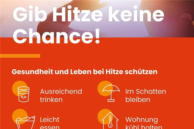 Verhaltensempfehlungen bei Hitze (Bundesinstitut für Öffentliche Gesundheit, 2024)