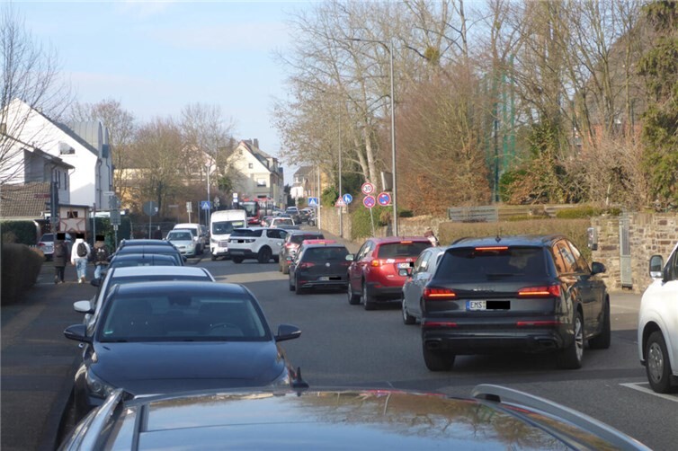 Verkehr in der Sebastianusstraße
