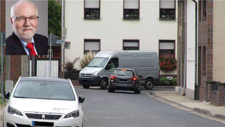 Verkehrsberuhigung in Flerzheim ist nur durch eine Ortsumgehung zu erreichen.Quelle: SPD Rheinbach