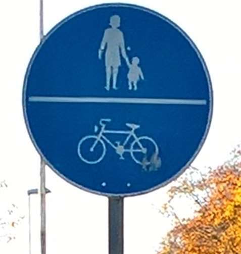 Verkehrsschild Nr. 240.