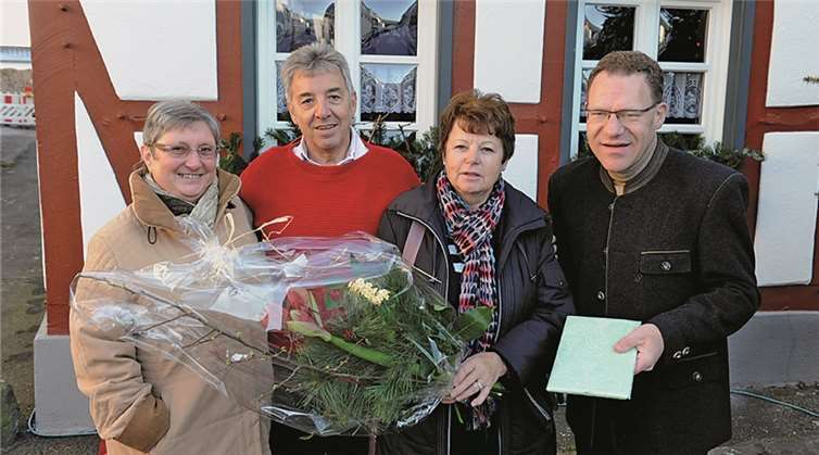 Vermieterin Ilse Schulzki überraschte das Ehepaar Weiß bei ihrer Ankunft.FIX