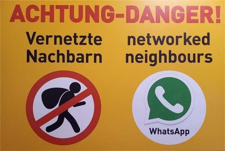 Vernetzte Nachbarn.  Foto: privat