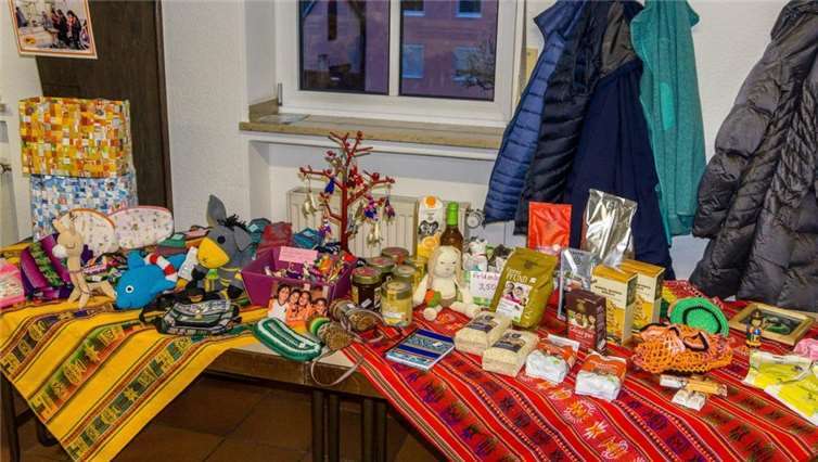 Verschiedene Produkte wurden angeboten.