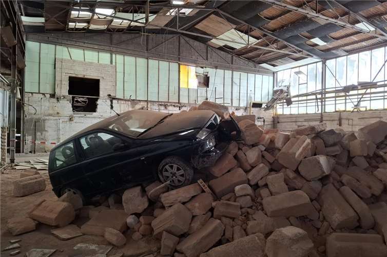 Verschiedene Szenarien wurden bei der Katastrophenschutzübung geprobt. Fotos: privat