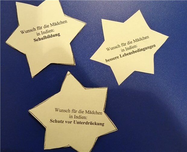 Verschiedene Wünsche für Mädchen in Indien. Foto: privat