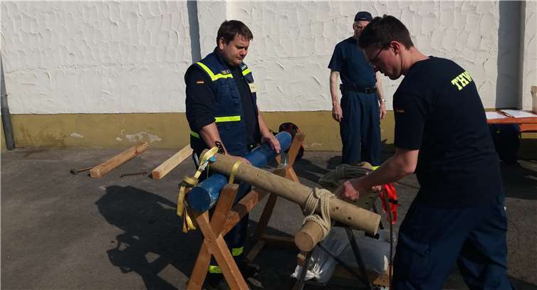 Verschiedene praktische Prüfungen standen auf dem Programm.