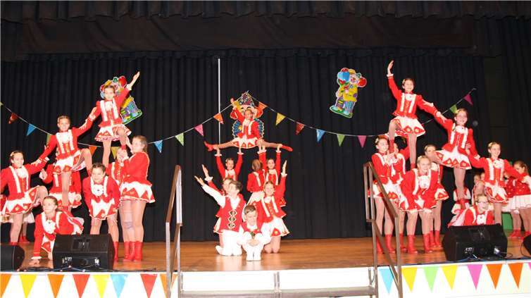 Versschiedene Garden zeigten eindrucksvoll ihr Können. Fotos: privat