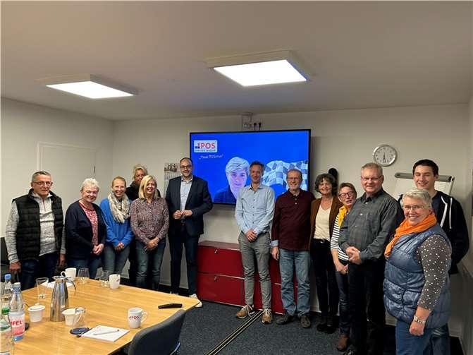 Vertreter der CDU Rengsdorf-Waldbreitbach hatten die Ehre, die POS Service Group in Hausen zu besuchen.  Foto: Pierre Fischer