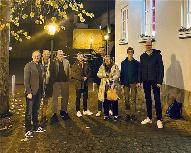 Vertreter der FDP mit Ihren Gästen Jan Ermtraud und Florian Augst. Foto: privat