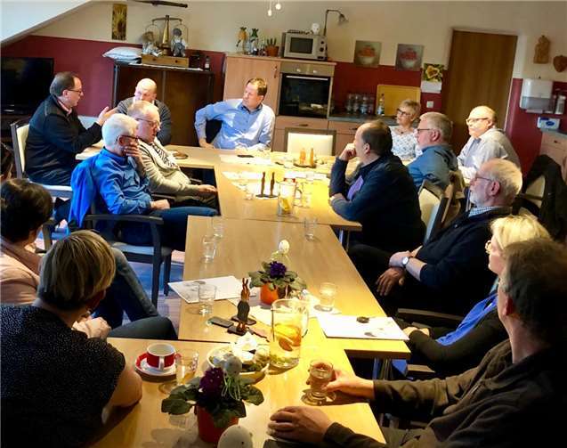 Vertreter der FWG Maifeld und der FWG Mayen-Koblenz waren in der Villa Toscana zu Besuch.Foto: privat