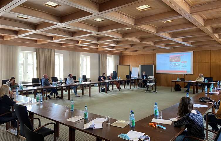 Vertreter der Kulturämter aus der Region trafen sich erstmals nach Ausbruch der Coronapandemie im Rathaus der Stadt Koblenz.Foto: privat