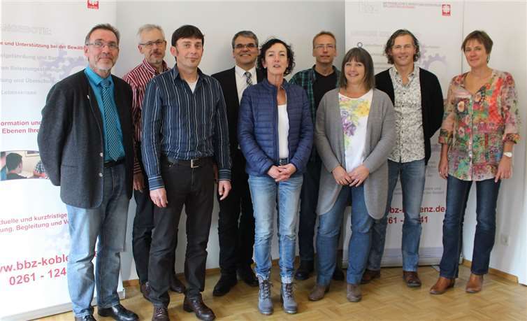 Vertreter der beteiligten Caritasverbände blickten stolz auf eine zehnjährige Erfolgsgeschichte des bbz zurück.Privat