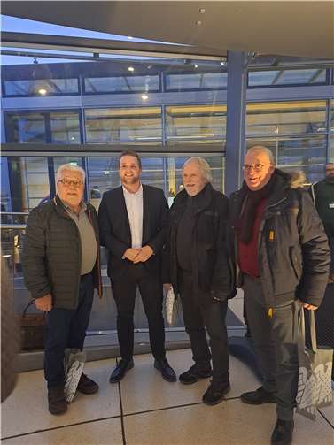 Vertreter des Vorstandes der AG 60 plus der SPD im Kreis Neuwied hatten die Gelegenheit zu einem längeren persönlichen Gespräch mit Martin Diedenhofen.  Foto: privat