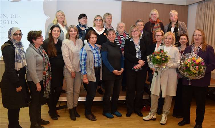 Vertreterinnen des Arbeitskreises „Internationaler Frauentag Neuwied“. privat