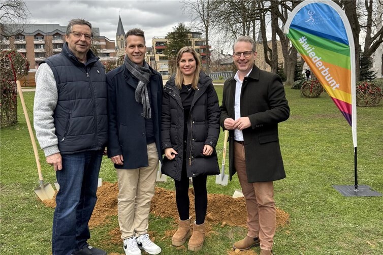 Vertreterinnen und Vertreter der CDU-Stadtratsfraktion Bad Neuenahr-Ahrweiler beim Baustellenfest. Foto: privat