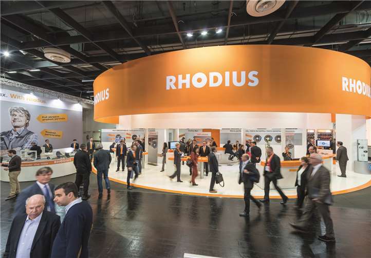 „Very inspiring products for very important professionals“ – unter diesem Motto präsentiert RHODIUS auf der Eisenwarenmesse 2018 in Köln seine zahlreichen Produktneuheiten.RHODIUS