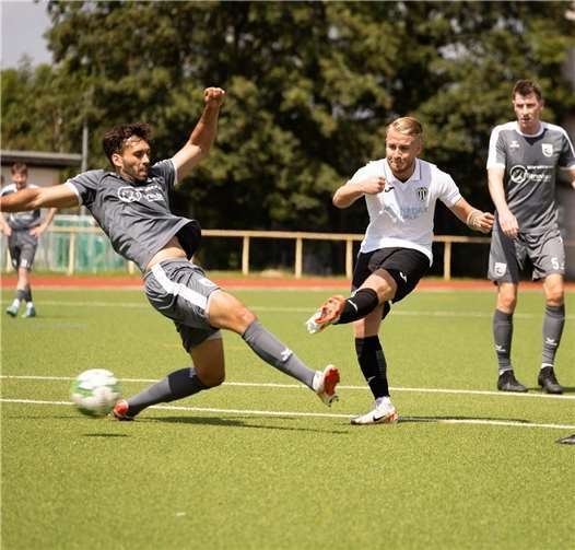 VfB-Routinier Manuel Rott erzielte zwei Tore.  Fotos: Max Jäger