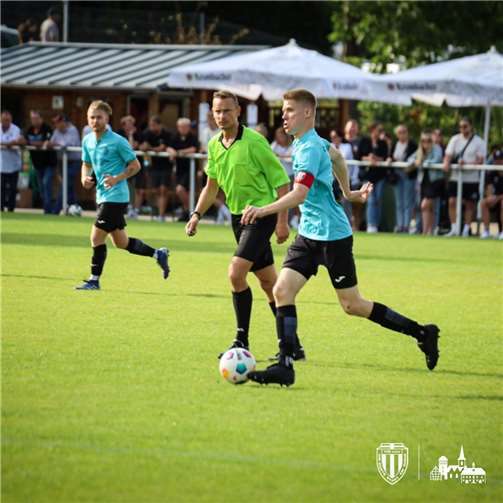 VfB-Spielführer Dillmann trieb das Spiel seiner Mannschaft energisch nach vorne. Foto: Max Jäger