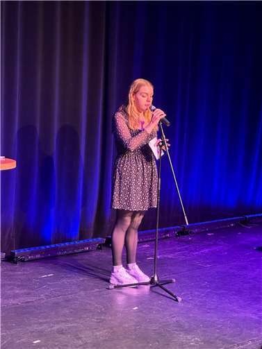 Victoria Helene Bergemann begeisterte das Publikum.  Foto: Kleinkunstbühne