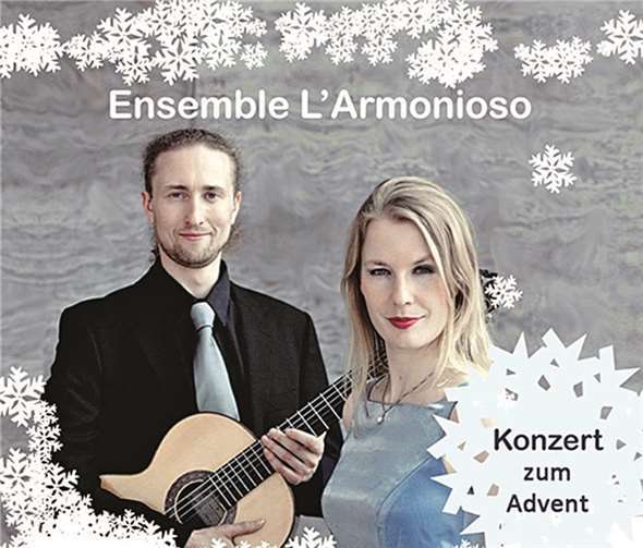 Victoria Knobloch und Jan Skryhan bilden das Ensemble L’Armonioso. privat