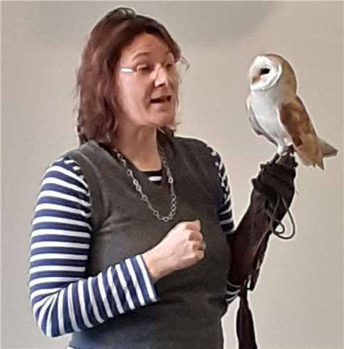 Victoria Mayer wusste ebenso spannend wie lehrreich zu erzählen.