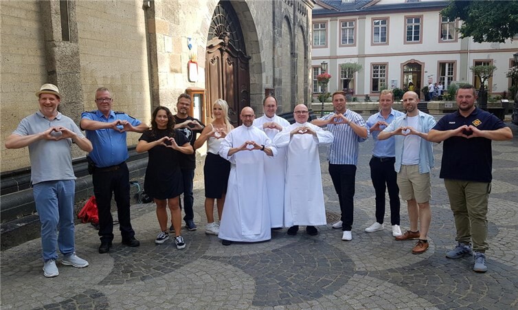 Video-Dreh mit Daniel Ferber in der Koblenzer Altstadt