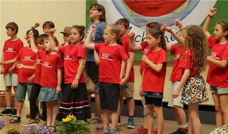 Viel Applaus gab es für den Auftritt derKatholischen Grundschule aus Altendorf-Ersdorf