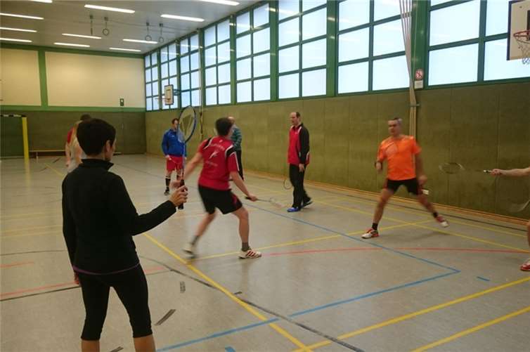 Viel Engagement beim harten, aber spaßigen Training. privat