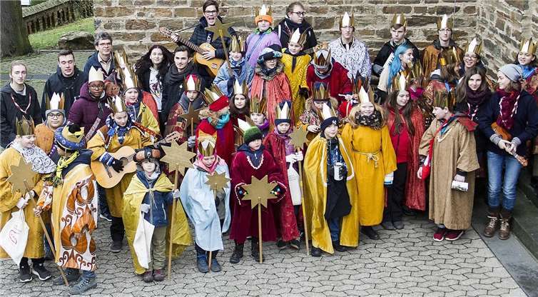 Viel Freude beim Einsammeln von Spenden hatten die Kinder und Jugendlichen aus Dieblich. privat