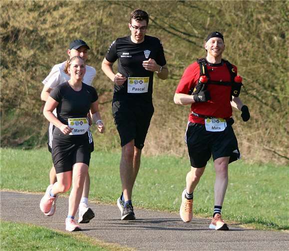 Viel Freude hatten die Sportlerinnen und Sportler beim "Marathon an der Wied" in Waldbreitbach.