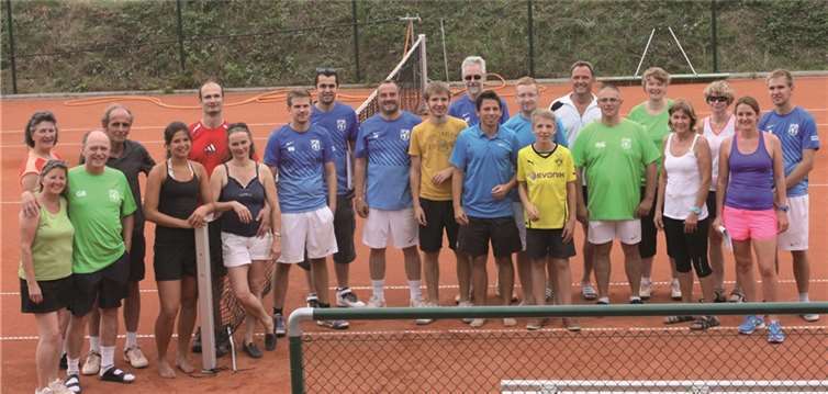 Viel Freude hatten die Teilnehmer beim Kampf um den Titel des TBB-Triathlon-Clubmeisters.privat