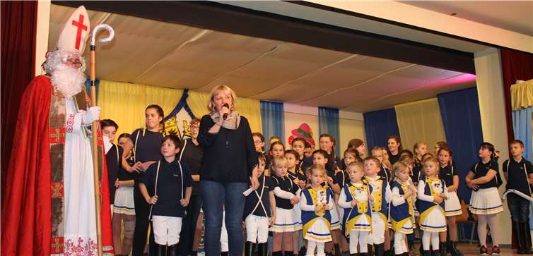 Viel Lob für den Nachwuchs gab es vom Heiligen Mann.privat