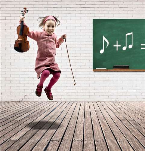 Viel Spaß an der Musik - das ist das Ziel des musikalischen Klassenzimmers. privat